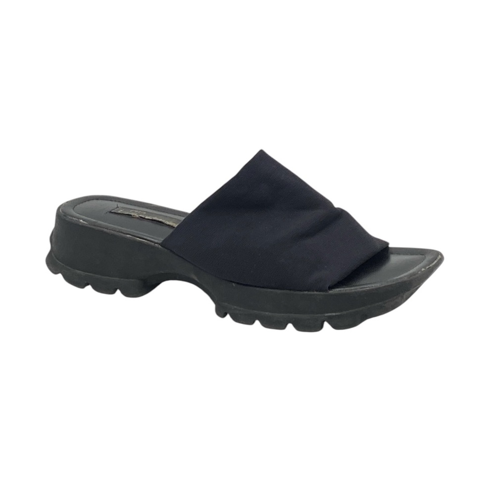 Women's Black Slide Sandals Sz 11